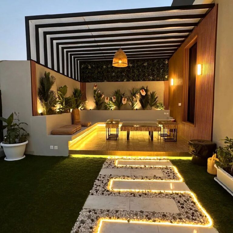 تركيب المظلات